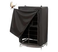 Bird Cage Night Cover | Breathable Waterproof Parrot Cage Cover, Blackout Protection For Nighttime, Fits Square Cages, Ideal For Parakeets, Parrots, Cockatiels, And Other Small To Medium Birds