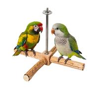 Bird Cage Perch | Wooden Cockatiel Standing Pole | Bird Perch Toy | Ideal for Boredom Relief Behavior Beak Grinding Claw Health Care Chewing Entertainment Motion Simulation