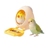 Bird Cage Toys - Chewable Eggshell Interactive Toys,Bird Food Bowl - for Conure Chicken Indoor Inside Window Hammock Outdoor Patio Balconies Garden Yard