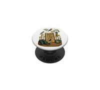 Bird Call Log Chants d'oiseaux Observation au Jardin PopSockets PopGrip Adhésif