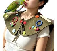 Bird Cape Anti-morsure - Protection d'épaule anti-déjections d'oiseaux | Écharpe de protection des épaules, écharpe interactive pour animaux de compagnie, protection d'épaule résistante aux rayures