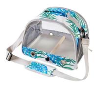 Bird Carrier, Portable Pouch, Oxford Cloth Bag with Sturdy Layer, Side Window Utility with Refined Texture, 34x30x5cm Aviary Category, Travel Tote for Lovebirds Parrot Cockatiel