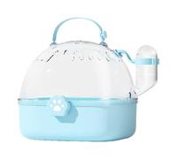 Bird Carrier Travel Cage, Sturdy Small Pet Carriers Case, 7.24x6.42x6.69 inches Convenient Portable Compact Carrier with Water Bottle for Outdoor Wild Small Parakeets