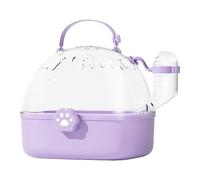 Bird Carrier Travel Cage, Sturdy Small Pet Carriers Case, 7.24x6.42x6.69 inches Convenient Portable Compact Carrier with Water Bottle for Outdoor Wild Small Parakeets