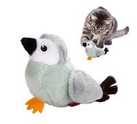 Bird Cat Toy, Bird Toys, Flapping Chirping Strong Interactive Funny, It is About 8x12x8.5cm, Pet Toy, Pet Safe Materials, Keeping Your Cat Entertained and Active Indoors