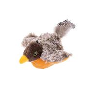 Bird Cat Toys for Indoor Cats - Touch Activated Teaser Toy for Interactive Play | USB Rechargeable Chirping Bird with Flapping, Touch Responsive Chirping, Wings Kitten Entertainment for Indoor Cats