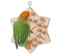 Bird Chew Toys - Jeu de chew en bois avec corks amovibles | Small Bird Toy for Home Training Mental Stimulation Physical Exercise Boredom Prevention Beak Health Environmental Enrichment And Others