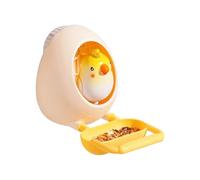 Bird Chewing Set - Chewable Eggshell Interactive Toy, Cage Accessories with Safe Materials, Activity Toys for Conure Chicken Indoor, Window Hammock Outdoor, Garden Yard for Pet Enrichment
