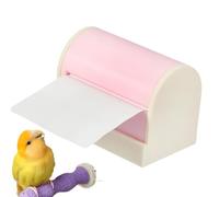 Bird Chewing Toy - 6.7cm Paper Roll Foraging Training Cage Accessory