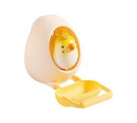 Bird Chewing Toys - Beak Grinders, 1 Piece Eggshell Interactive Toys for Avian Pecking, Crunchable Ornaments with Hanging Clip, Cage Accessories, Forage Baubles for Conure, Chicken and Parrots