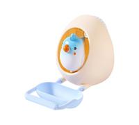 Bird Chewing Toys, Interactive Eggshell Toy, Chewable Bird Toy with Food Dish, Pet Accessory with Sturdy Material, Parrot Accessories, Cage Gear for Conure Chicken Indoor Patio Garden