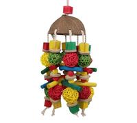 Bird Chewing Toys - Multifunctional Wear-Resistant, Wooden Bird Cage Toy for Macaws for Macaws | Sparrow Parakeet Conures Cockatiels Finches, 53x16cm/20.87x6.3 inches