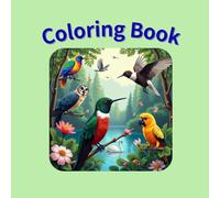 Bird Coloring Book: Relaxing Designs of Owls, Parrots, Eagles, and More for Adults to Relieve Stress and Spark Creativity