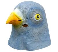 Bird Costume Cover, Halloween Animal Cosplay, 11.81 x 9.84 x 11.02 inches Funny Latex Face Shield, Realistic Headgear Prop for Performance Outdoor Festival Holiday Carnival Party Masquerade Women
