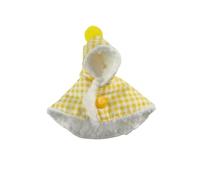 Bird Diaper, Cape for Perroquet, vêtements d'oiseau épais et Chauds for l'extérieur, Uniforme d'extérieur, Little Pet Products, Fournitures d'hiver(Yellow,L)