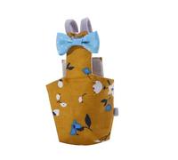 Bird Diaper, Couche for Perroquet avec nœud Papillon, Combinaison de vol Lavable for perruches calopsittes et Pigeons.(Style 4,M)