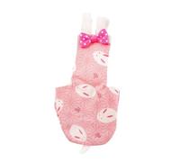 Bird Diaper, Fournitures de Nettoyage for Oiseaux, Couches de vol for perroquets, vêtements for perruches, calopsittes, Pigeons, Accessoires for Oiseaux de Taille Moyenne et Grande(Rabbit,L)