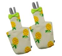 Bird Diapers for Pigeons - Washable Parrot Diaper Clothes | Training Nappy Pet Supplies | 2X Leak-Proof Soft Liners for Parakeet, Cockatiel, Macaw, Pigeon, Comfortable and Reusable Flight Suit