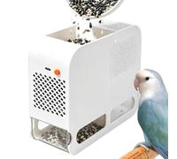 Bird Feed Blown Shell Splitter | Electric Parrot Grain Blown Separator | USB Plug-in Bird Feed Shell Blowing Machine for Farm Quick Shelling Grain Screening Cleaning Safe Eating