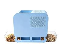 Bird Feed Blown Shell Splitter | Electric Parrot Grain Blown Separator | USB Plug-in Bird Feed Shell Blowing Machine for Farm Quick Shelling Grain Screening Cleaning Safe Eating