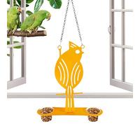 Bird Feeder - Bird Feeder Outdoor | Window Birds Feeders | Decorative Spill Proof Feeding Device, Waterproof Garden Decor Outdoor Decor for Deck Patio Tree Backyard Balcony Porch Birdwatching
