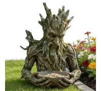 Bird Feeder - Bird Feeding Station, All-Weather Sculpture | Weather and Water Resistant Wild Birds Feeders | Metal Birds Feeder for Robins Sparrows Budgies Backyard Balcony Patio Terrace Park