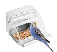 Bird Feeder Bowl for Cage, Food and Water Feeding Cup, Detachable Foraging Item for Indoor & Outdoor Use, Pet Cage Accessory for Lovebirds, Parakeets, Small Birds, Easy to Attach and Clean