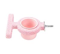 Bird Feeder Bowl With Perch - Food Dish For Parakeets, Canaries, Conures, Cockatiels, Lovebirds, Cockatoos, And Small To Medium Cage Birds