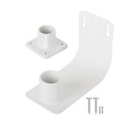 Bird Feeder Bracket - Feeding Station Mount | Rainproof Sun Shade Support with Screw Fixing, Iron Outdoor Mounting Stand for Seed Feeders, Garden Balcony Patio Window Bird Care Accessory