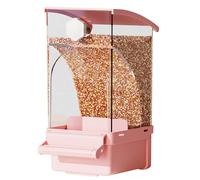 Bird Feeder, Cage Feeder, Automatic Food Dispenser with Treats Holder, Pet Supplies Accessories for Parrot Parakeet Finch Conure Canary Cockatoo, Multocolor, 7.09x3.35x4.33 inches