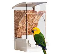 Bird Feeder Cage, Food Dispenser Accessory, Hanging Pet Bowl, Easy Refill Design, Sturdy Build, Perfect for Daily Feeding Or Setup, 7.09x3.35x4.33 inches