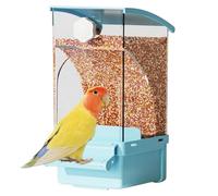Bird Feeder Cage, Food Dispenser Accessory, Hanging Pet Bowl, Easy Refill Design, Sturdy Build, Perfect for Daily Feeding Or Setup, 7.09x3.35x4.33 inches