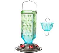 Bird Feeder For Garden - Ant Bee Proof Bird Feeder | Humming Birds Feeding | Hangable Hummingbird Feedder | Outdoor Gaarden Feeding Accessories Leak Proof Hummingbiird Food Supply Garrden Decor For Ou
