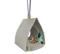 Bird Feeder for Outdoors Open Design Hanging Feeder with Top Hook