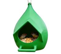 Bird Feeder - Hanging Outdoor Feeding Bowl, Rainproof Seed Dish with Drainage Holes, Weather Resistant Design, Ideal for Balcony Garden Backyard Patio Lawn Birdwatching