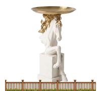 Bird Feeder - Horse Head Design Resin Feeding Tray, Outdoor Bird Feeder Sculpture, Decorative Feeders for Patio, Lawn, Backyard, Balcony, Park, Porch, Deck, Terrace, and Garden Wildlife