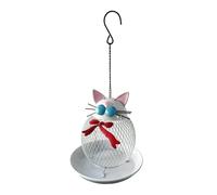 Bird Feeder - Metal Cat & Squirrel Preuve | Hangable Bird Feeder For Finch, Garden, Backyard, Balcony, Porch, Patio, Yard, Outdoor Feeding, Metal Construction, Easy To Install