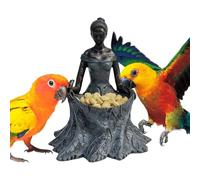 Bird Feeder Sculpture,Garden Fairy Statue Decor - Backyard Birdfeeder | Ideal for Backyard Yard Porch Lawn Nature Wildlife Enthusiasts Birdwatchers