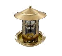 Bird Feeder - Squirrel-Proof Food Dispenser for Hummingbirds | Removable Base Design for Garden Yard Window Deck Pole | Poultry and Chicken Coop Feeding Station, Outdoor Birdwatching Essential