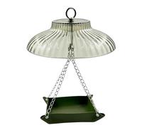 Bird Feeder Squirrel Proof Weather Resistant Hangable | Hoummingbird Feeder | Mangeoire à oiseaux suspendue d'extérieur facile à nettoyer avec couverture de pluie et membre à haute résistance