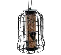 Bird Feeders for Outdoors - Durable Metal Squirrel Resistant Station | | Weatherproof 4 Ports Large Capacity Container Wild Bird Watching Dispenser For Finch Chickadee Garden Outdoor Decor