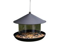 Bird Feeders for Outdoors - Metal Weatherproof Large Capacity, Metal Squirrel Proof Bird Feeders for Yard | Patio Porch Pathway Park Lawn Ornaments Feeding Wild Hummingbird Finch Sparrow