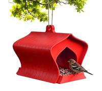 Bird Feeders - Hanging Feeding Station Garden Bird Feeder | Weather Resistant Design Easy Fill Seed Holder for Garden, Tree, Balcony, Porch, Backyard Or Wildlife Use