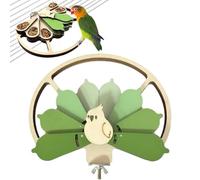 Bird Foraging Toys, Interactive Training Game, 5.98x7.87 Inches Engaging Cage Activity, Enrichment Toy for Parakeet Lovebird Budgies Cockatiel or Parrotlet Skill Building and Daily Mental Stimulation