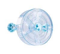 Bird Foraging Toys Wheel - PC 12x4cm | Parakeet Rotating Feeder Systems for Interactive Feeding and Play | Colorful Parakeet Toys Wheel Slow Feeder with Transparent Rotating Design