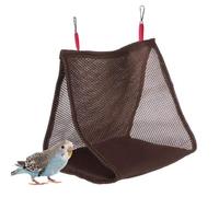 Bird Hammock, Soft Breathable Bed for Cockatiels, Cozy Nest with Ladders for Sleeping and Breeding, Suitable for Indoor Cages, Outdoor Garden, Balcony, Yard, Patio
