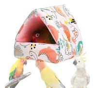 Bird House, Bird House Accessories Lit Chaud Pour Budgerigar, Mignon Jouet Nid De Jouet Mignon À Suspendre Conveniently With Plush Material For Lovebirds, Parakeet And Small And Medium Birds