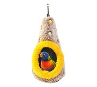 Bird House for Cage - Cage Mount Pet Bird Bed, Resting Sleeping Shelter, Secure Mounting Enclosed Rest Function for Balcony Windowsill Living Room Parrots Conures, Birds Supplies, Small Medium Breeds