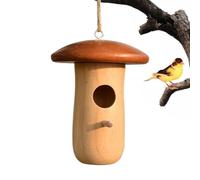 Bird House - Houes D'humour Drôle De Jouets | Colibrí Nest | Abri De Nidification Des Colibris | Formulaire De Cabine En Bois, Abris D'animaux Dans Le Jardin Extérieur, Arbre, Balcon, Patio Et Terrass