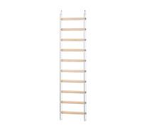 Bird Ladder - Accessoires Cage Calculer perché | Jeux d'escalade à l'échelle d'entraînement avec un crochet rotatif à 360 ° pour perruches, perroquets, cacatoès et tourtereaux